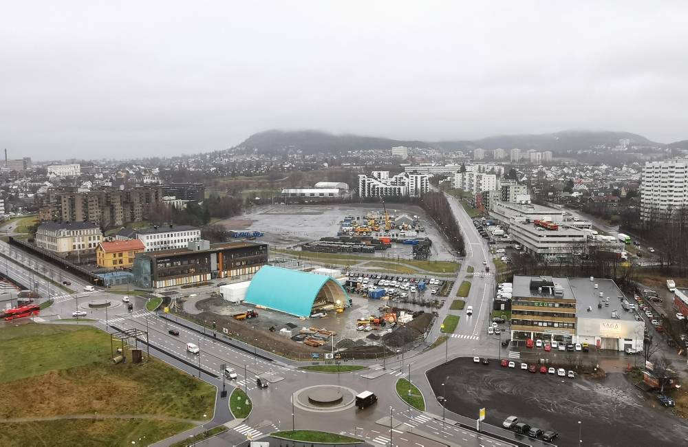 Sirkulær ressurssentral skal opprettes på Økern torg i byggteltet Statsbygg benyttet i regjeringskvartalet. Foto: Lasse Kilvær/Resirqel Sirkulær ressurssentral skal opprettes på Økern torg i byggteltet Statsbygg benyttet i regjeringskvartalet. Foto: Lasse Kilvær/Resirqel